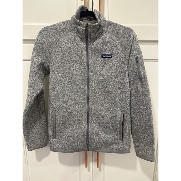 Patagonia Tops - Patagonia better sweater Fleece Jacket Full Zip Gray Women's Size S Cozy Outdoor